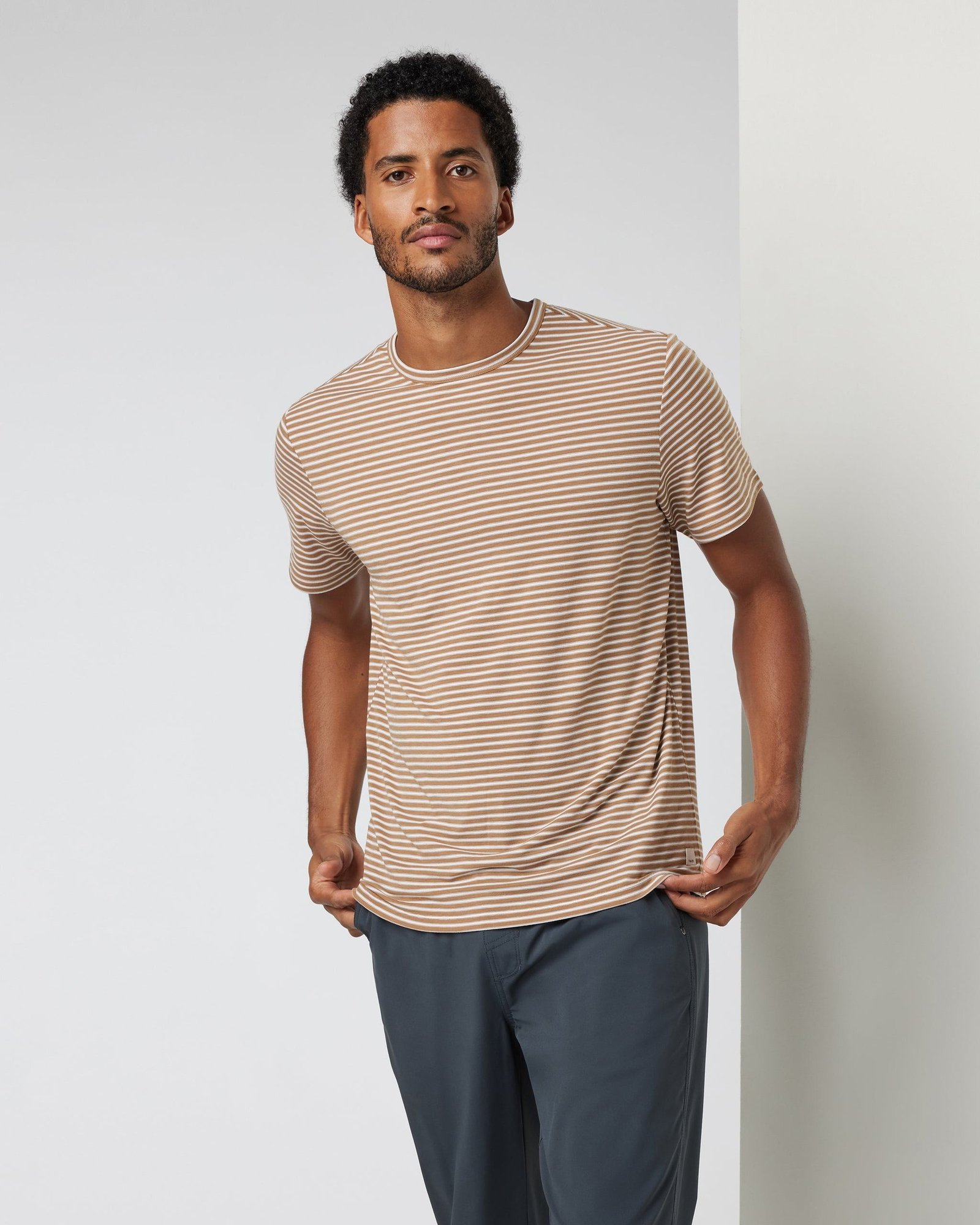 Short Sleeve Current Stripe T-Shirt