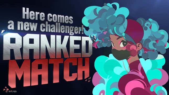 A new challenger screen depicting Kimberly with art suspected as genAI.