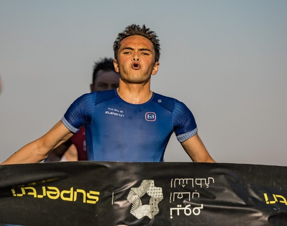 Alex Yee supertri Neom 2024 win Photo credit: Darren Wheeler | supertri