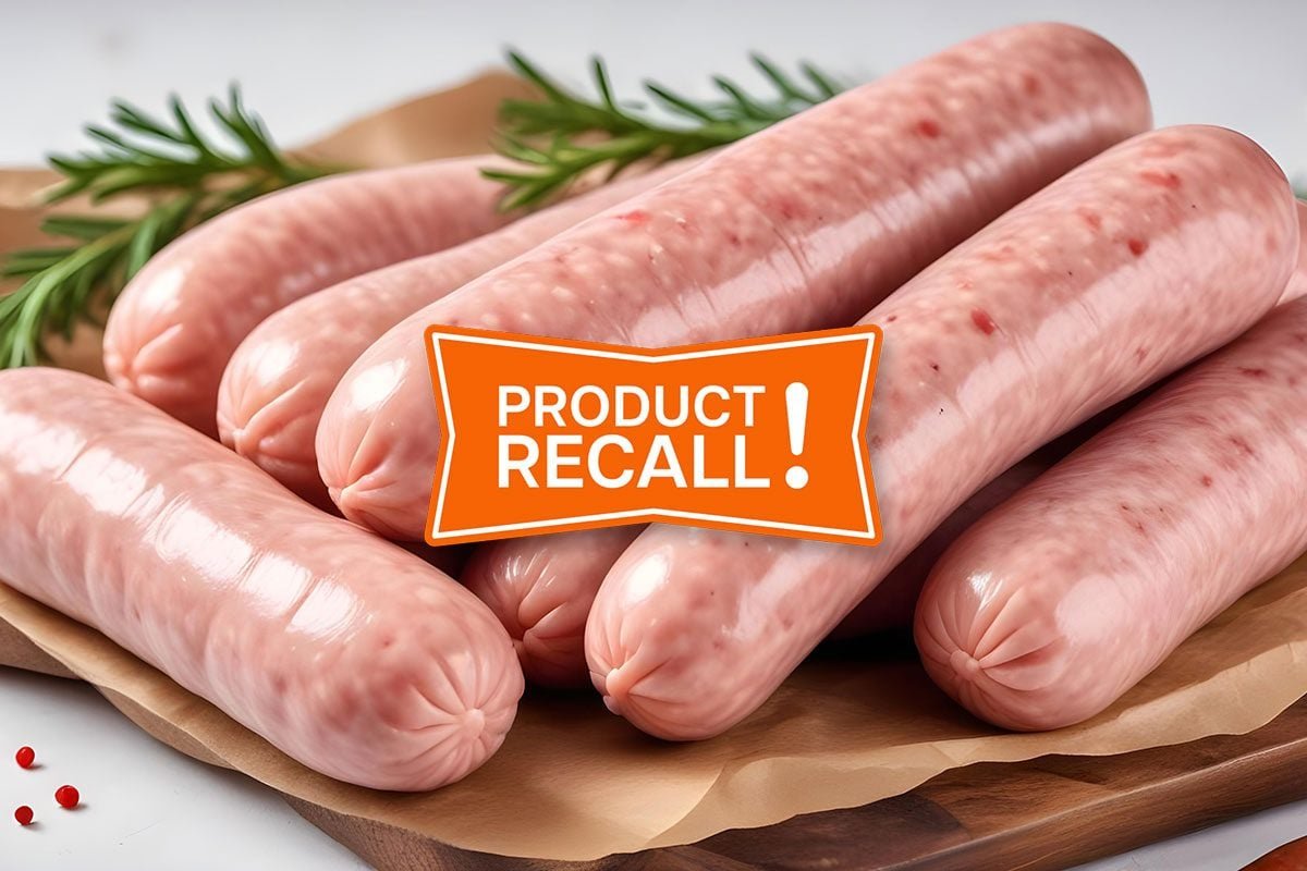 Chicken Sausage Recall: 24,173 Pounds of Ready-to-Eat Sausage Recalled for Plastic Contamination