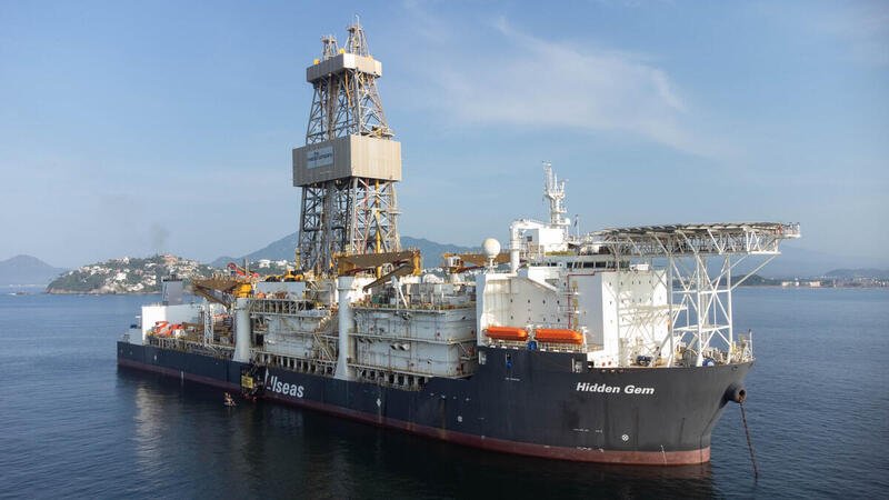 The Hidden Gem, a deep sea mining ship operated by The Metals Company