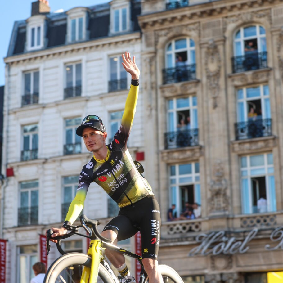 03/07/2025 - Tour de France 2025 - Grand départ Jour 2 - Lille - Présentation des équipes -Jonas Vingegaard (Team Visma-Lease a Bike)