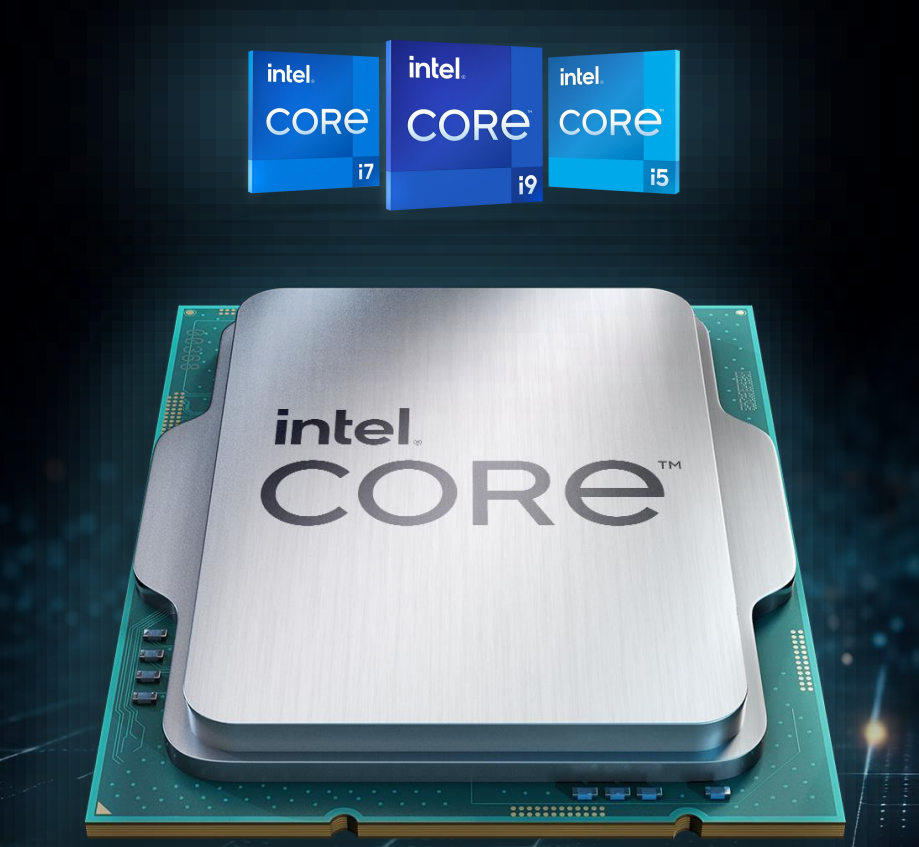 Intel 14th-gen Core Raptor Lake Intel Core logo crop
