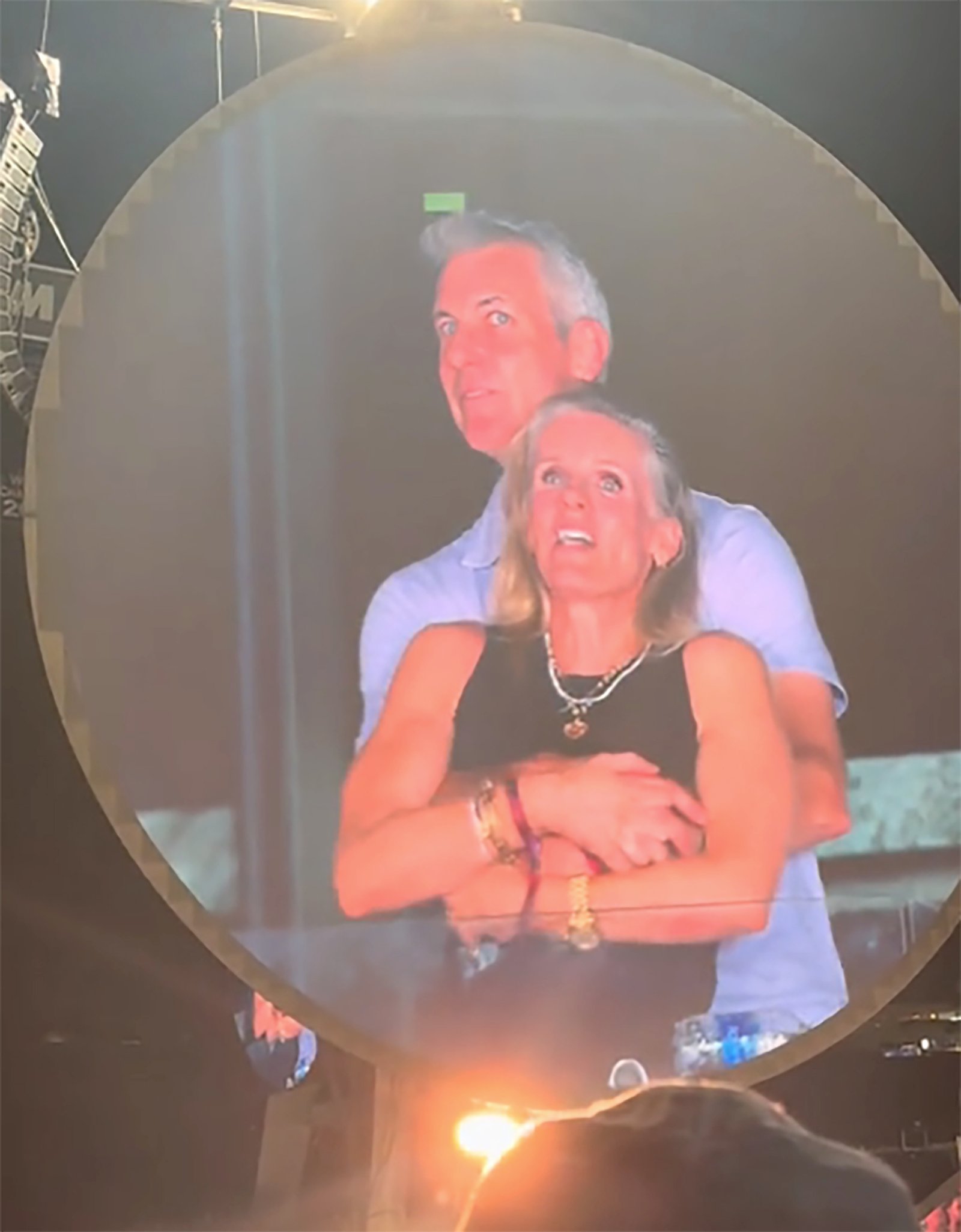 Kristin Cabot and Andy Byron