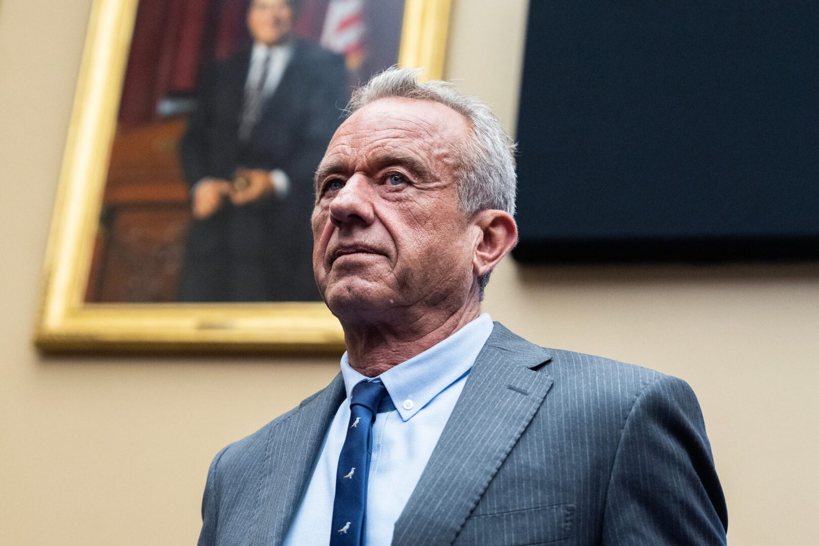 HHS Secretary Robert F. Kennedy Jr. arrives to a House Energy and Commerce Subcommittee on Health budget hearing in the Rayburn House Office Building on June 24.