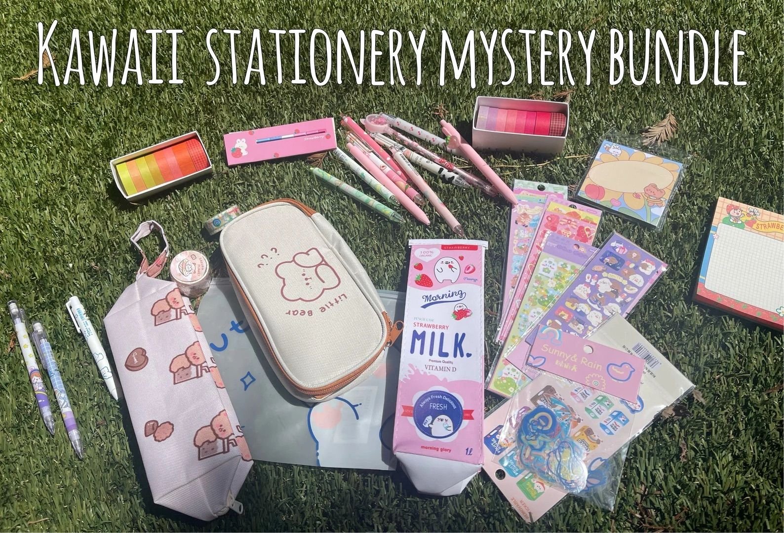 Kawaii mystery stationery bundle