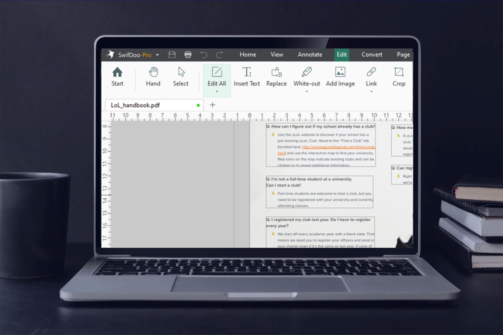 Header image for perpetual lifetime license swifdoo pdf pro for windows Stack Commerce sponsored deal