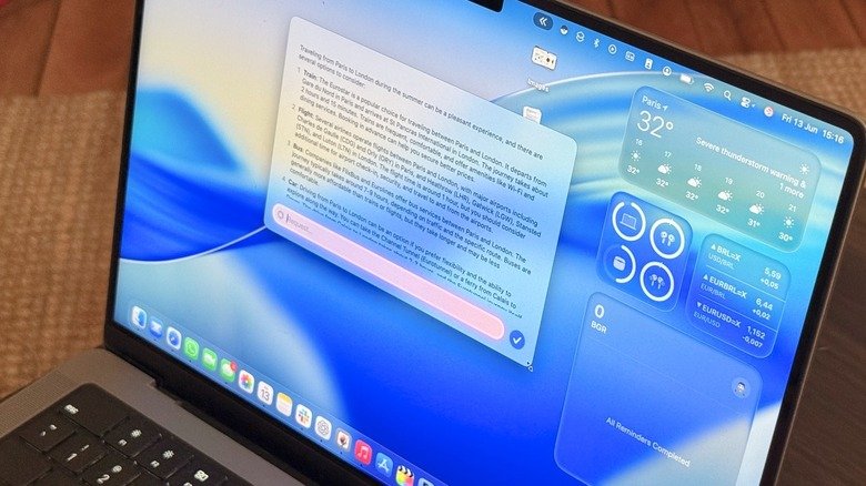 macOS Tahoe beta offers an Apple Intelligence chatbot through the Shortcuts app