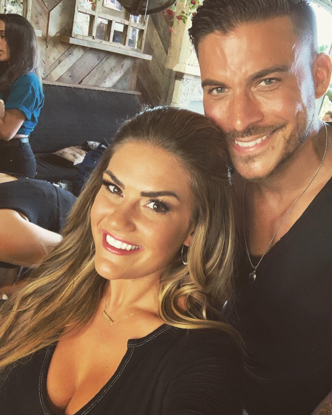 Brittany Cartwright and Jax Taylor in a selfie. 