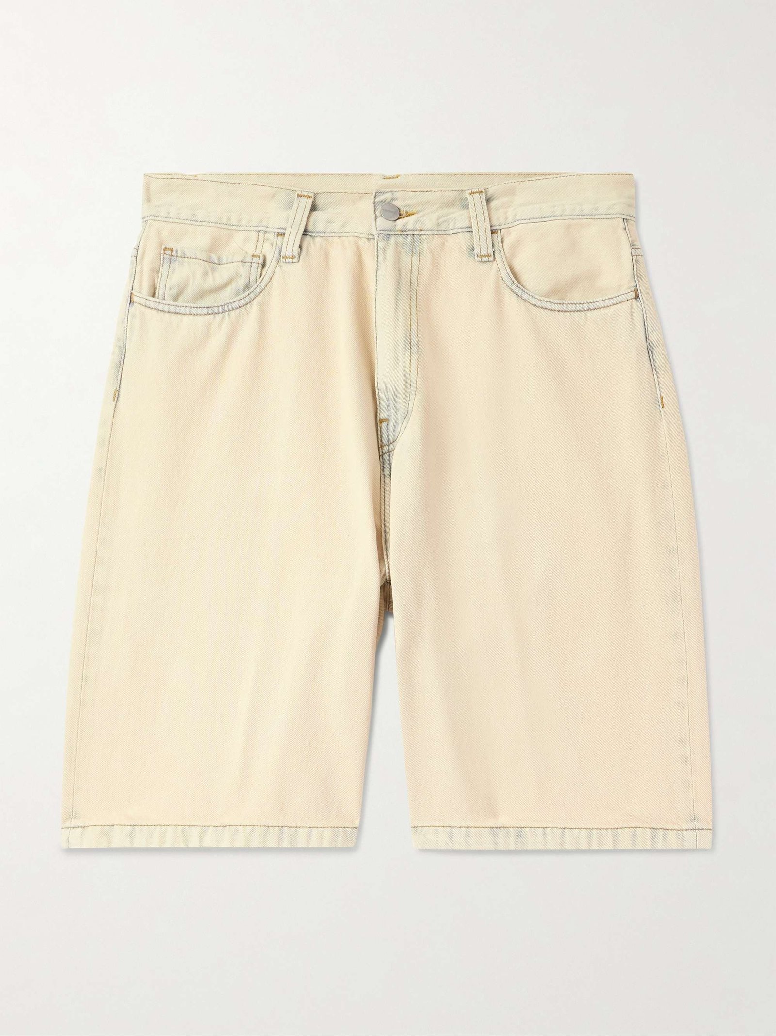 Landon Wide-Leg Denim Shorts