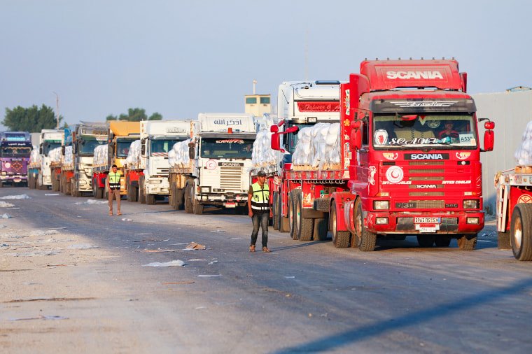 EGYPT-PALESTINIAN-ISRAEL-CONFLICT-AID