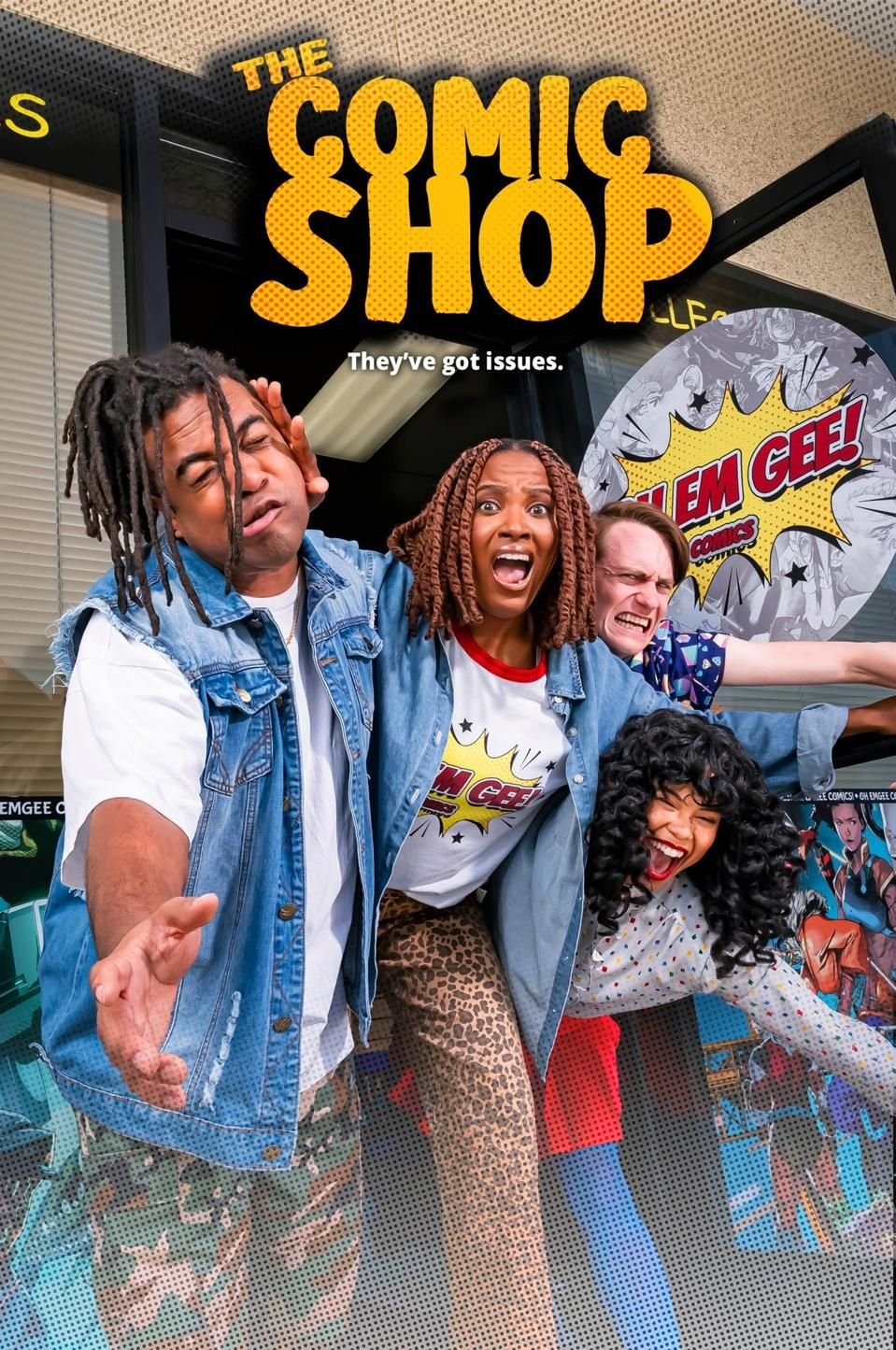 the comic shop show poster