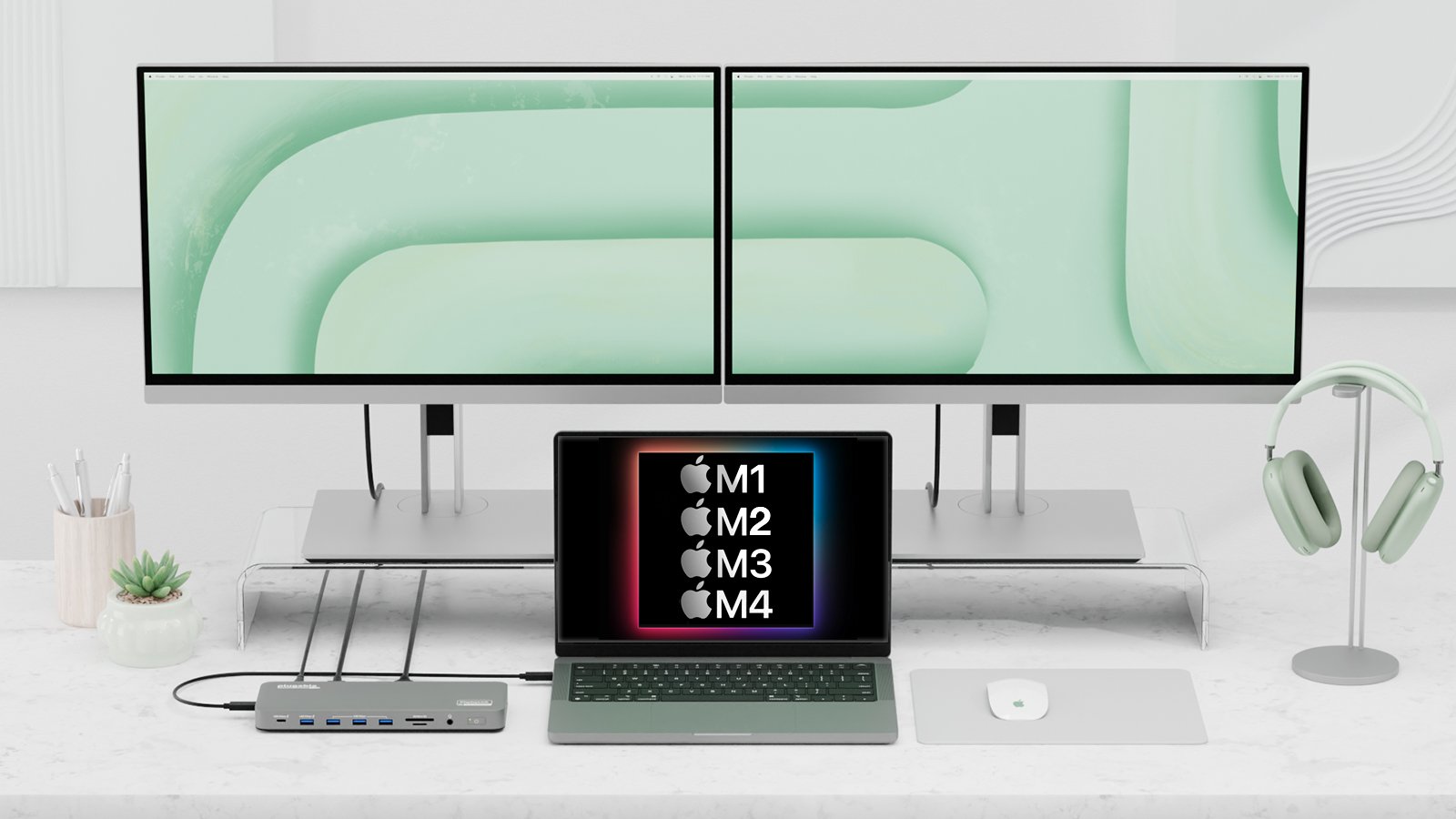 M1 M2 M3 M4 MacBook Multiple Monitors