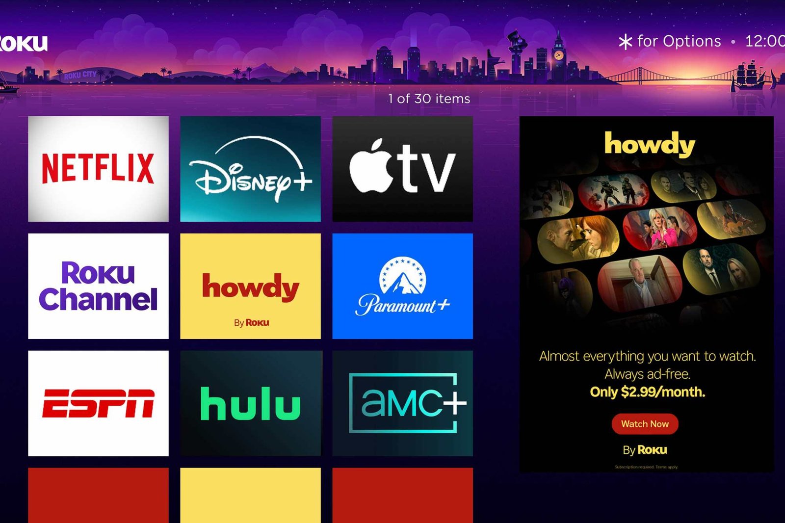 Roku Howdy service