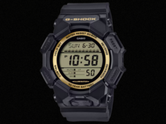 The new Casio Black and Gold watches (pictured) will be released outside of Japan. Image source: Casio)