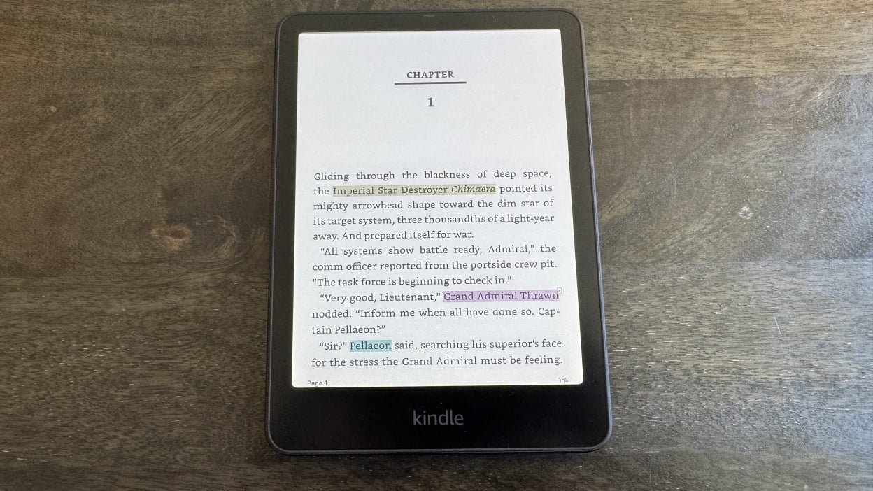 Color highlighting on Kindle Colorsoft