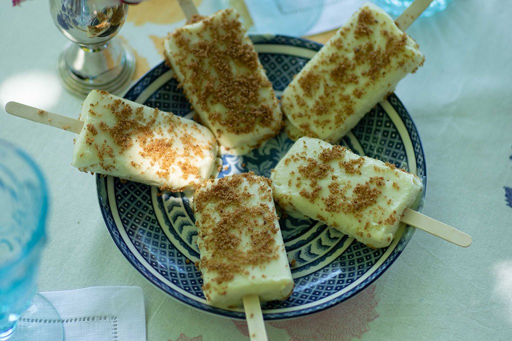 Key Lime Pie Popsicles