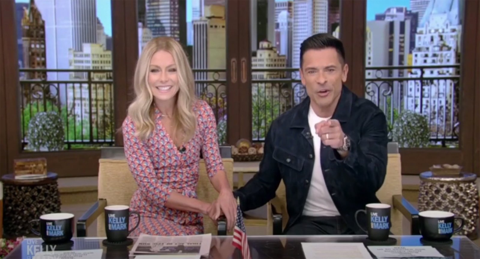 Kelly Ripa and Mark Consuelos 