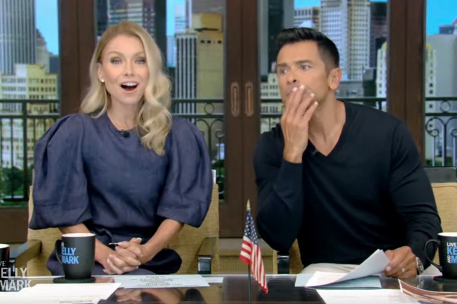 Kelly Ripa and Mark Consuelos 