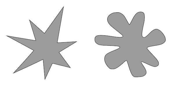 In experiments, people tend to associate the word kiki with the shape on the left, and bouba with the one on the right. Credit: Wikimedia Commons, CC BY-SA What’s in a name? How the sound of names can bias hiring decisions